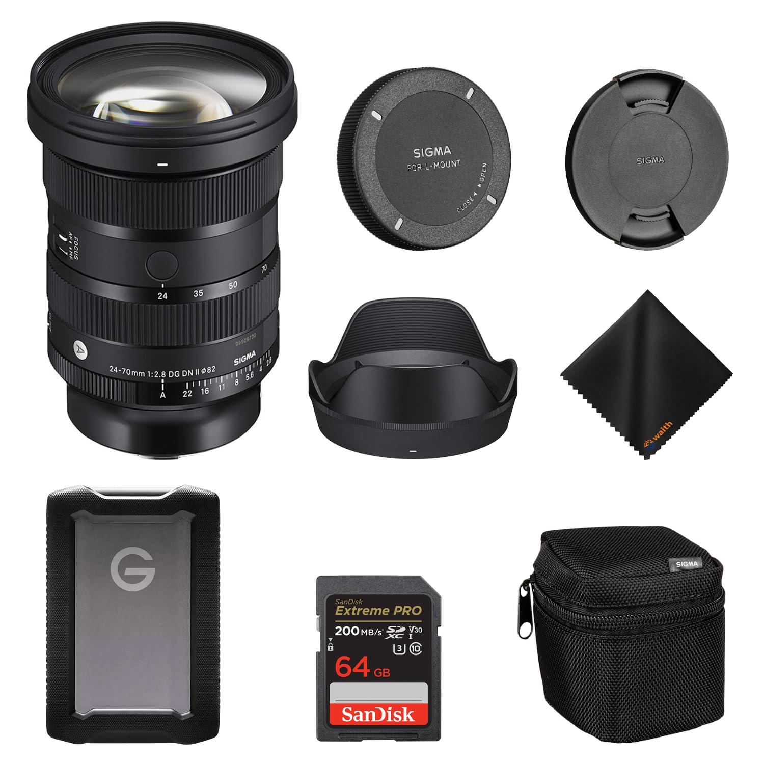 【Liry】SIGMA Art 24-70mm F2.8 DG OS Amazon.com : Sigma 24-70mm f2.8 DG DN II Art Lens Leica L| Full
